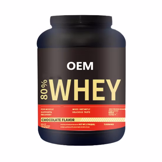 Maßgeschneidertes Formel-Geschmack, proteinreiches Sport-Ergänzungspulver, Gewichtszunahme, Muskelaufbau-Pulver